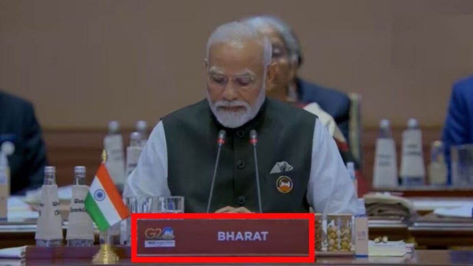 'Bharat' on display as PM Modi addresses G20 Summit