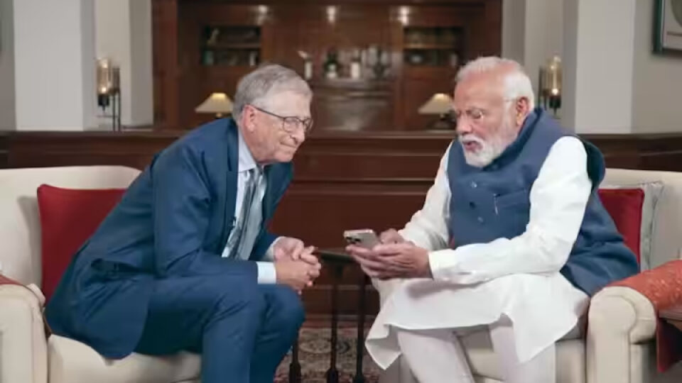 PM modi and bill-gates latest interview