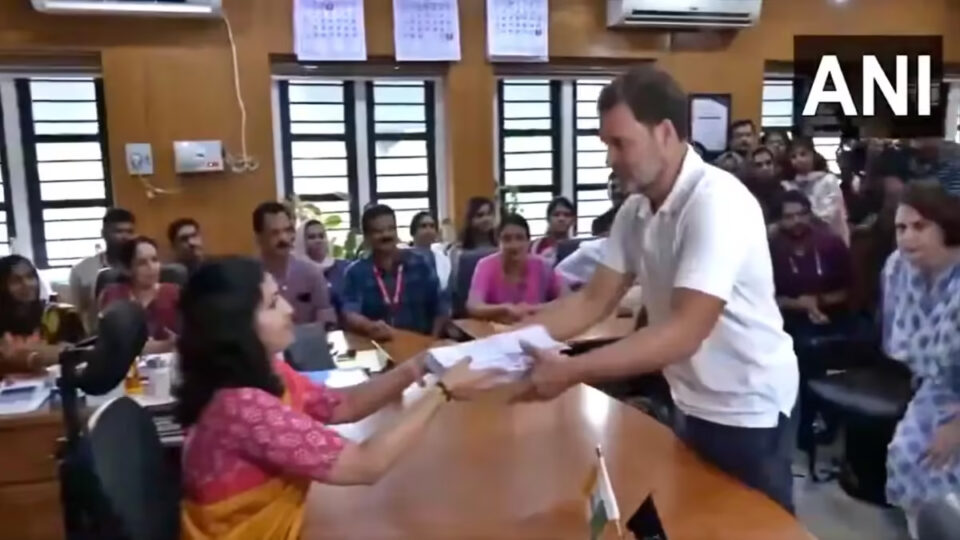 Rahul Gandhi Nomination