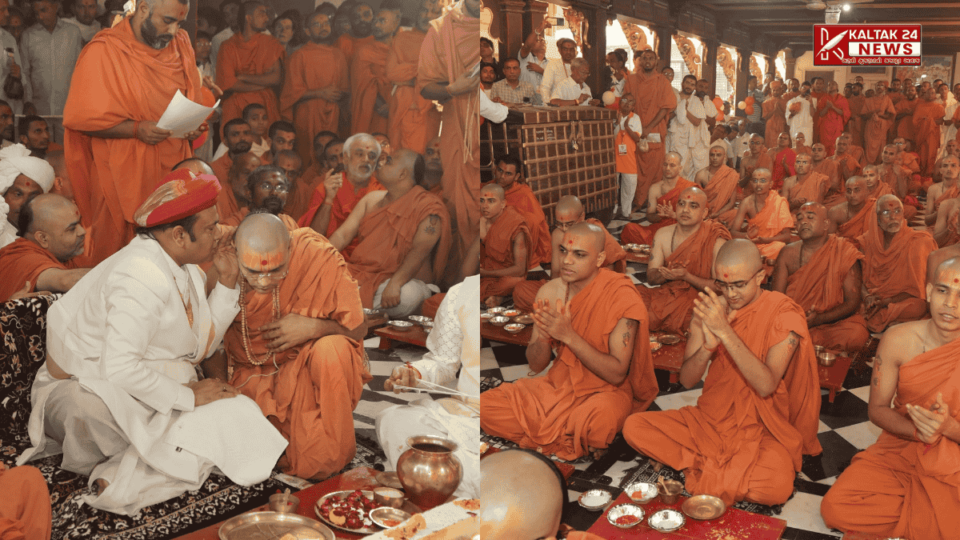 Vadtal Dwishatabdi Mahostav-47-parshads-received-sant-diksha-at-the-hands-of-acharya-maharaj-of-vadtal-11-saints-with-higher-degree-kheda-news