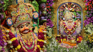 on-sunday-shri-kashtabhanjandev-hanumanji-dada-was-decorated-with-colorful-flowers-of-sevanti-botad-news