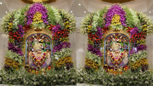 on-sunday-shri-kashtabhanjandev-hanumanji-dada-was-decorated-with-colorful-flowers-of-sevanti-botad-news