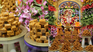 shree-kashtabhanjandev-dada-was-divine-decoration-of-sevanti-flowers-and-the-food-of-mohanthal-blessed-by-millions-of-devotees-at-botad