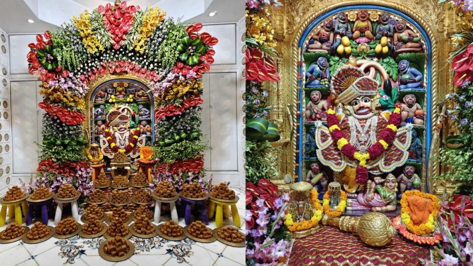 shree-kashtabhanjandev-dada-was-divine-decoration-of-sevanti-flowers-and-the-food-of-mohanthal-blessed-by-millions-of-devotees-at-botad